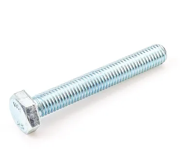 Болт Крепдил DIN933-M14x40, М14х40, класс 5.8, цинк