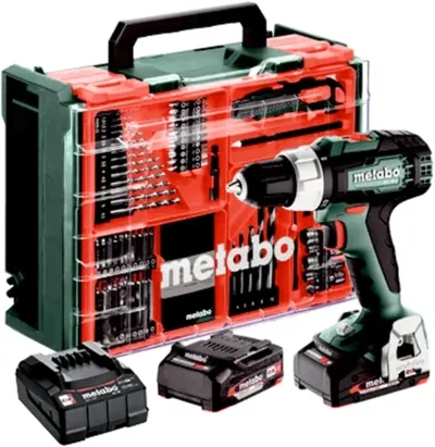 614051710 Metabo Дрель-шуруповерт Metabo BS 18 L / Mobile Workshop аккум.  патрон:быстрозажимной  (кейс  в комплекте)