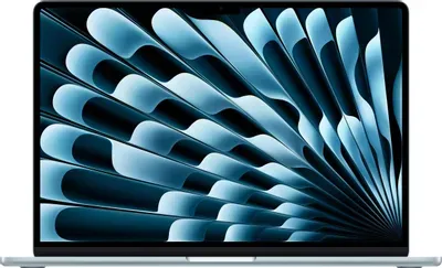 Apple MacBook Air 15-inch 2026 [MDVQ4LL/A] (КЛАВ.РУС.ГРАВ.) Sky Blue 15.3" Liquid Retina {(2880x1864) M5 10C CPU 10C GPU/16GB/512GB SSD/без переходника 1979059}