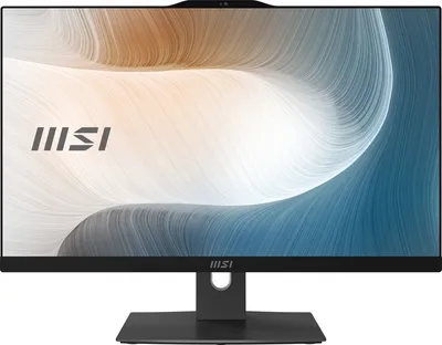 Моноблок MSI Modern AM242TP 1M-2414XRU 24.8"(1920x1080 IPS)/Touch/Intel Core 5 120U(1.4Ghz)/16384Mb/512PCISSDGb/noDVD/Int:Intel® Graphics/Cam/BT/WiFi/war 1y/4.65kg/Black/noOS + Wireless KB+M