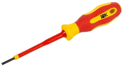 Отвертка диэлектрическая IEK ARMATOOL A2L5-SC30-T2-SL-25-075, SL2,5×75, Т2