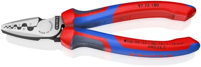 Обжимник KNIPEX KN-9772180, ручной