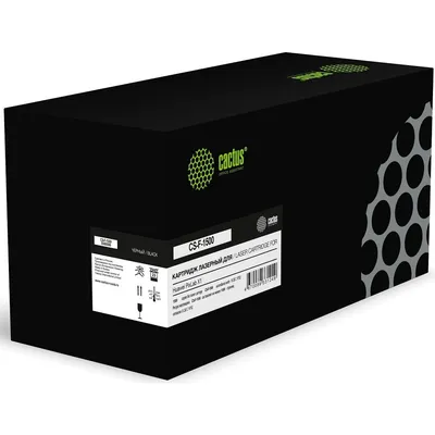Повреждение упаковки Картридж лазерный Cactus CS-F-1500 55080066 черный (1500стр.) для Huawei PixLab X1