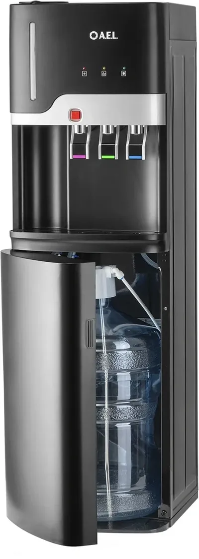 Кулер AEL LD-AEL-835A, напольный, электронный, черный