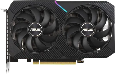 Видеокарта/ VGA ASUS NVIDIA GeForce DUAL-RTX3060-O12G-V2 12GB, GDDR6/192-bit, PCIe 4.0, 1xHDMI 2.1, 3xDP, 2.5-slot  90YV0GB2-M0NA10
