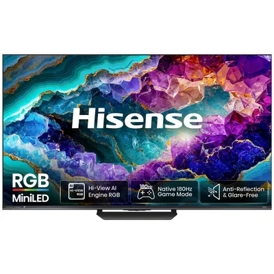 Телевизор Hisense 75UR8S, 75", Mini-LED, 4K, 180Hz, Smart TV
