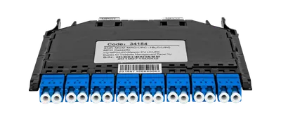 Кассета распределительная MPO/APC на 16LC/UPC портов SM для SNR-CMP-144P