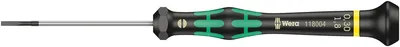 Отвертка WERA WE-118004, шлицевая SL 0,30×1,8×60 мм, Micro