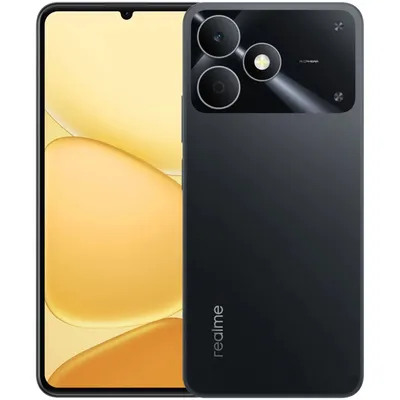 Смартфон Realme RMX5388 Note 80 64Gb 4Gb черный моноблок 3G 4G 6.74" 720x1600 Android 14 32Mpix 802.11 a/b/g/n/ac NFC GPS GSM900/1800 GSM1900