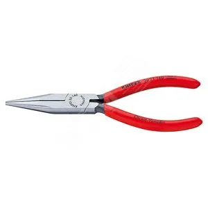 Длинногубцы Knipex KN-3021140, 140мм, плоскокруглые губки 42мм