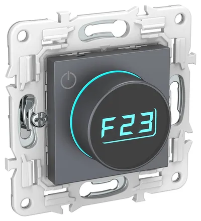 Термостат IEK SK-RT11-K48, электронный, 16А, 3.5кВт, титан