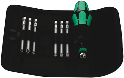Набор бит WERA WE-059298 Kraftform Kompakt 40, 7 предметов