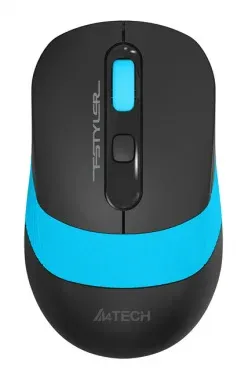 Мышь беспроводная A4Tech FG10S черный/синий, 2000 dpi, радиоканал, USB