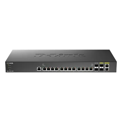 Коммутатор D-Link DXS-1210-16TC/B2A, L2+, 12×10GbE, 2×SFP+