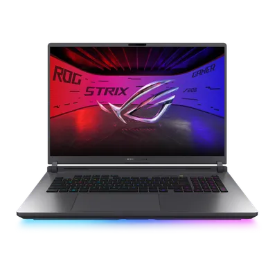 Ноутбук/ ASUS ROG Strix G18 G815LR-TT344 18"(2560x1600 IPS (матовый))/Intel Core Ultra 9 290HX(2.7Ghz)/32768Mb/1024PCISSDGb/noDVD/Ext:NVIDIA GeForce RTX 5070 Ti(12288Mb)/Cam/BT/WiFi/90WHr/war 1y/3.2kg/Eclipse Gray/noOS