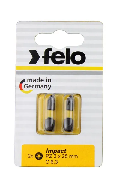 Бита Felo 02103241, Impact PZ3x25, 2 шт