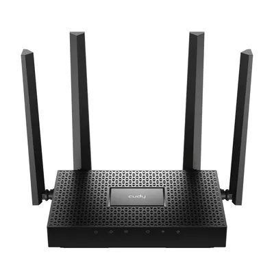 Маршрутизатор CUDY BE5000 2 5G Wi-Fi 7 Router Dual Band Mesh, Chipset MediaTek, 802.11be/ax/ac/a/b/g/n, 4323Mbps at 5GHz + 688Mbps at 2.4GHz, 1 x 2.5Gbps WAN Port, 4 x 10/100/1000Mbps Ports, 4 x 5dBi fixed antennas, WiFi router/AP/ Repeater/WISP Mode, PPTP/L2TP/OpenVPN/WireG