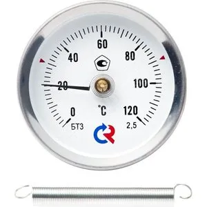 Термометр РОСМА 00000002384, БТ-30.010, 0…120°C, накладной