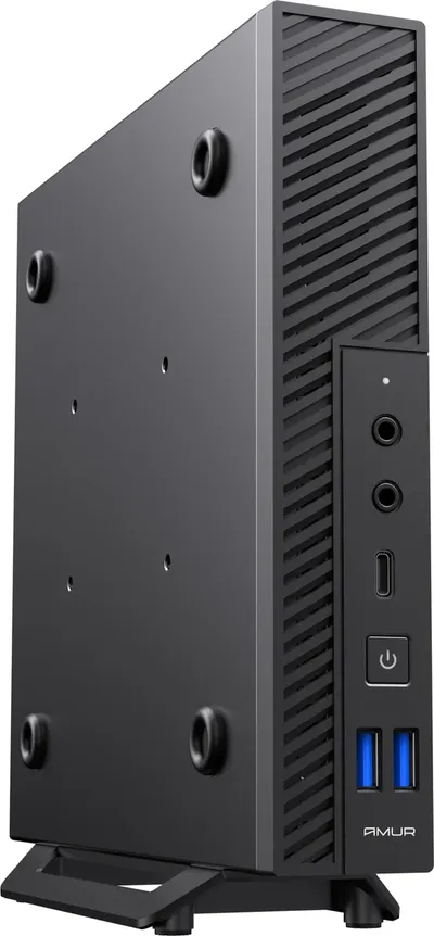 ПК Мини Amur Финвал H6I12 АМУЕ.466219.002 i3 12100 (3.3) 16Gb SSD256Gb UHDG 730 FreeDOS GbitEth WiFi BT 120W черный (RUS) (АМУЕ.466219.002 2168269)