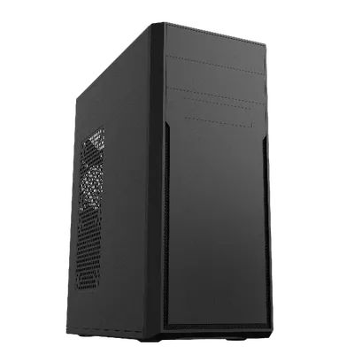 Корпус Foxline FL-302-FZ600R-U32, ATX, БП 600Вт, черный