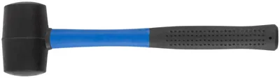 Киянка FIT 45341М, резиновая, стеклопластиковая ручка, 230 г