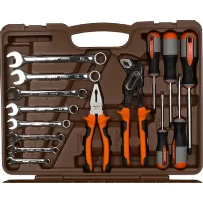Набор инструмента Ombra OMT77S12, 1/2" и 1/4", 77 предметов