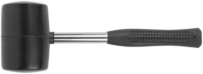 Киянка резиновая Fit 45480, Профи, 80 мм, металлическая ручка