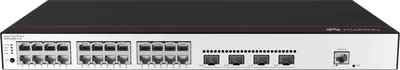 Коммутатор Huawei S5735-L24P4S-A-V2  (24*10/100/1000BASE-T ports, 4*GE SFP ports, PoE+, AC power, L-MLIC-S57L)