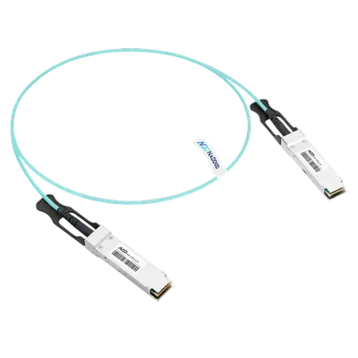 Кабель NADDOD NVIDIA/Mellanox MFS1S00-H003E/MFS1S00-H003V/MFS1S00-H003-LL Compatible AOC 3m (10ft) 200Gb/s QSFP56 InfiniBand HDR LSZH Active Fiber Cable (850nm , MMF)
