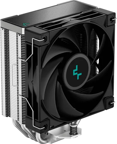 Вентилятор Deepcool AK400 (Height 155mm, 6mm x 4pcs, Fan 120mm, 500;1850RPM ±10%, < 29 dB(A), 4-pin PWM, TDP 220W, Al+Cu, Screw, Socket AMD AM5/AM4, Intel LGA1700/1200/115x) (727446) (R-AK400-BKNNMN-G-1)