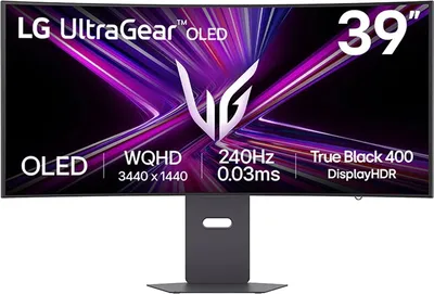 Монитор LG 39GX900A-B, 39", OLED, 3440x1440, 240Гц