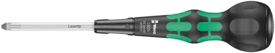 Отвертка WERA WE-007910, крестовая PZ2, 100 мм, Ball-Grip