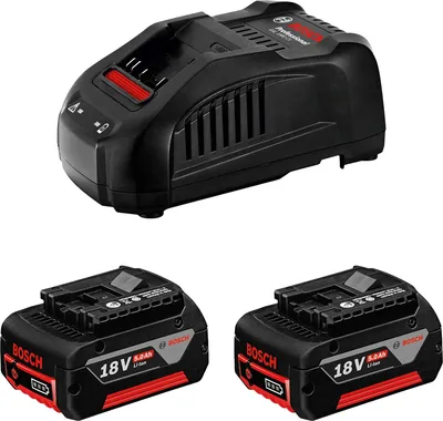 Батарея аккумуляторная Bosch GBA 18В 5Ач Li-Ion (З/У  в компл.) (1600A00B8J)