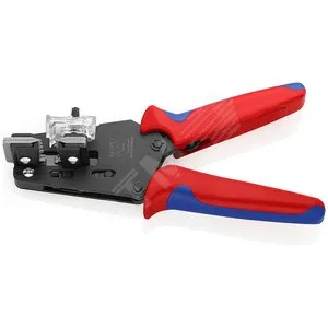 Стриппер Knipex KN-121211, 195мм, 1.5-6мм², сменные ножи