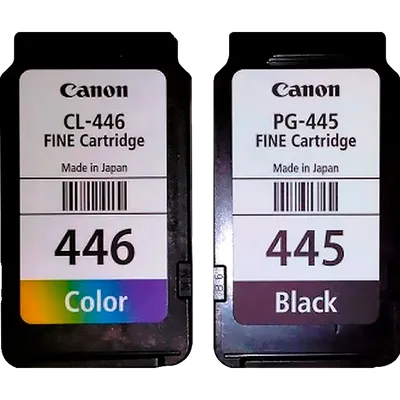 Картридж струйный Canon PG-445/CL-446 8283B004/008 многоцветный/черный набор печ.гол.в компл. для Canon MG2440/MG2540