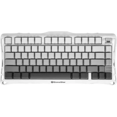 Gravastar 6972448923002 Игровая клавиатура/ Механическая беспроводная клавиатура Gravastar Mercury  K1 Gradient Белый
