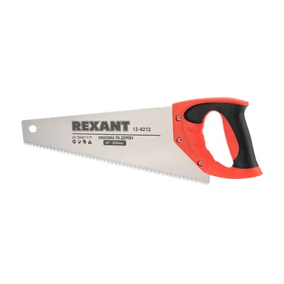 Ножовка по дереву Rexant 12-8212, 350 мм, 7-8 TPI