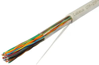 Кабель витая пара Cabeus UTP-25P-Cat.3-IN, 25 пар, кат.3