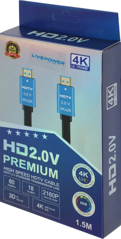 Кабель аудио-видео Palmexx 11236 HDMI (m)/HDMI (m) 1.5м. позолоч.конт. черный