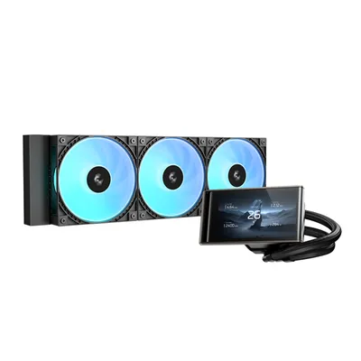 Система охлаждения Deepcool LT360 VISION ARGB, 360 мм, TDP 300W, ARGB