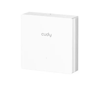Точка доступа/ AC1200 Dual Band Gigabit Wall Plate Access Point, 867Mbps at 5GHz + 300Mbps at 2.4GHz,  1 x Gigabit PoE-IN Port, 802.3af / at, 1 x Gigabit  RJ45 ports, Cudy Mesh Support