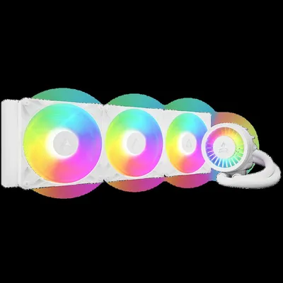 Система водяного охлаждения Arctic - Liquid Freezer III Pro 420 A-RGB (White), охлаждение Водяное, 2500rpm, 4-pin, 3 x 140 мм, ACFRE00189A