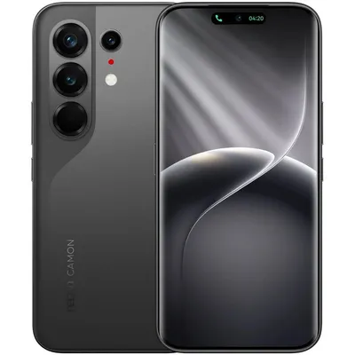 Смартфон TECNO CN7C 256+12 MOONSHADOW BLACK, 5G, 256ГБ, 12ГБ, 6.78", 50Мп
