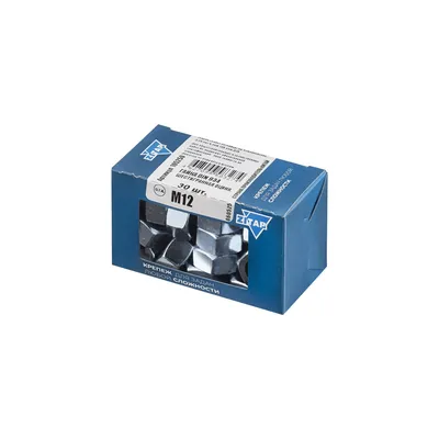 Гайка Тех-КРЕП 105250 DIN934, М12, шестигранная, 30шт