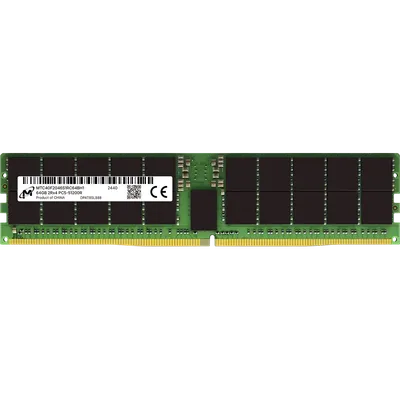 MTC40F2046S1RC64BH1 Micron  Память оперативная/ Micron 64GB DDR5 6400 MT/s CL52 2Rx4 ECC  Registered  DIMM  288pin pulled