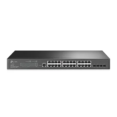 Коммутатор JetStream 24-port Gigabit L2/L2+ Managed Switch with 4 SFP slots, support SDN controller, 1U