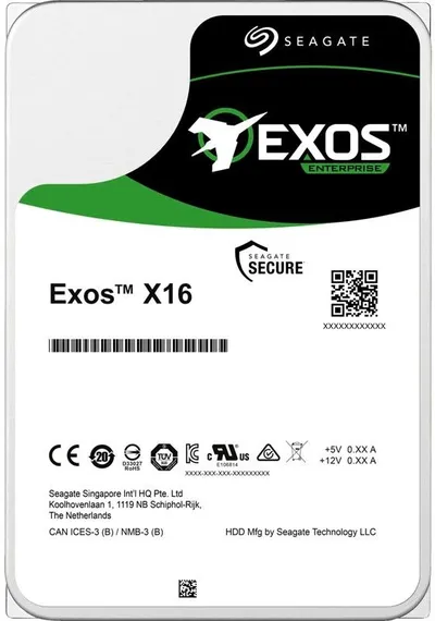 Жесткий диск Seagate ST14000NM001G, Exos X16, 14ТБ, SATA, 7200RPM