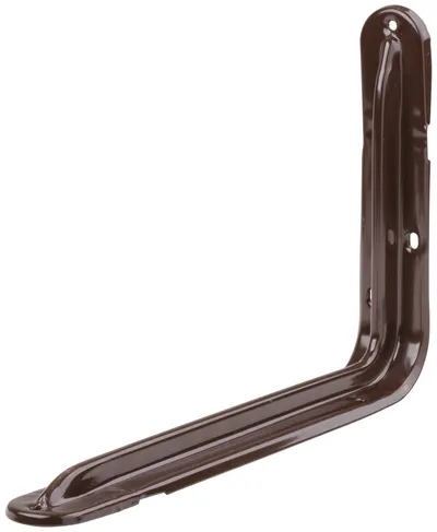 Уголок-кронштейн FIT 65973, усиленный, 200×300 мм, 1,0 мм