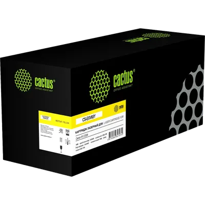 -/ Картридж лазерный Cactus CS-EXV65Y 5764C001 желтый (11000стр.) для Canon IR C3326 с чипом
