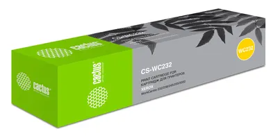 Тонер-картридж CACTUS - WorkCentre Pro 245/255, Лазерный, Черный, 32000стр, аналог Xerox 006R01046, CS-WC232